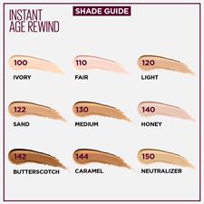 Maybelline Instant Age Rewind Eraser Dark Circles Treatment Multi-Use Concealer Color 130,120