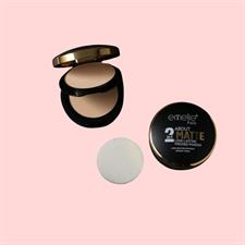 ABOUT 2 in 1 Matte Long Lasting Pressed Powder Emelie Paris