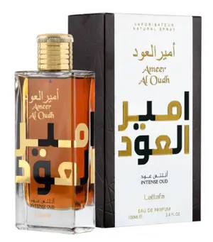 Ameer Al Oudh Intense Oud Lattafa Perfumes 100ml EDP – Powerful, Smoky & Long-Lasting Unisex