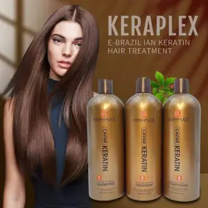 BK Keraplex Professional Keratin Treatment Kit 1000ml – Brazilian Hair Botox & Frizz-Free Smoothness