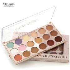 Miss Rose 18 Colors - Color Corrector and Concealer Palette