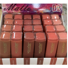 MISS ROSE Set of 6 Matte Waterproof Lipsticks
