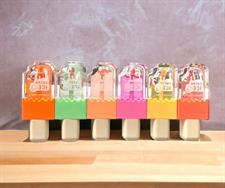 Crazy Girl Ice Cream Shape Love Lip Fruit Flavor Multiple Colour Available 1 PC