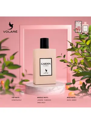 Garden Flora Eau De Parfum for Women – 100ml | Joyful Fruity Floral Sweet Feminine Perfume