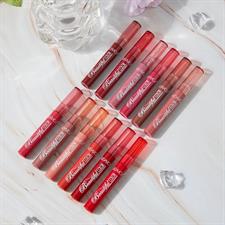 HUDAMOJI 12 Color Lip Glaze Velvet Matte Matte Non-stick Cup Lipstick Lip Mud Lip Gloss