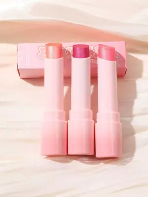 HudaMoji Jelly TINT Lips& check 3pc set