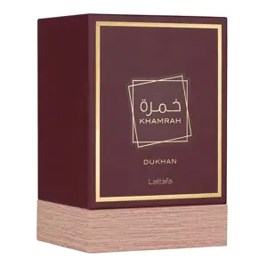Lattafa Khamrah Dukhan Eau De Parfum 100ml – Smoky, Spicy, and Seductively Masculine