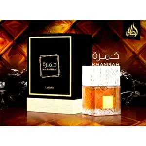 Lattafa Khamrah EDP 100 ml – Unisex Warm Spicy Gourmand Fragrance