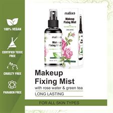 Maliao Long Lasting Makeup Fixing Mist With Rose Water & Green Tea 80ml