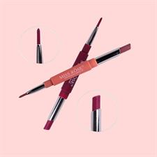 MISS ROSE Hight Pigment 2 in 1 Lipliner + Lipstick Set of 6