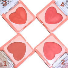 HEY CHEEKS BLUSHER / Must-Try Korean Blush 4 pc