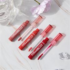 HUDAMOJI 12 Color Lip Glaze Velvet Matte Matte Non-stick Cup Lipstick Lip Mud Lip Gloss