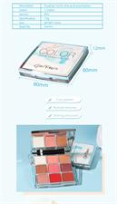 9 Colors Matte & Glitter Eye Shadow Palette Waterproof