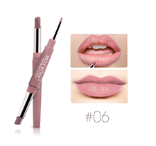 MISS ROSE Hight Pigment 2 in 1 Lipliner + Lipstick Set of 6