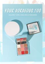 9 Colors Matte & Glitter Eye Shadow Palette Waterproof