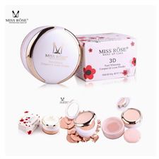 Miss Rose 3D Peral Whtening Compact & Loose Powder 45g