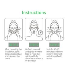 BIOAQUA Cucumber Moisturizing Face Sheet Mask