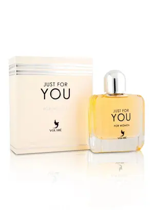 Volaré Just for You Women 3.4 EDP – Elegant Floral Fruity Musky Feminine Perfume