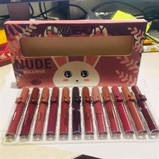 Huxia Beauty Nude xclusive lip gloss set of 12