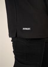Black Fashion Raglan Tee