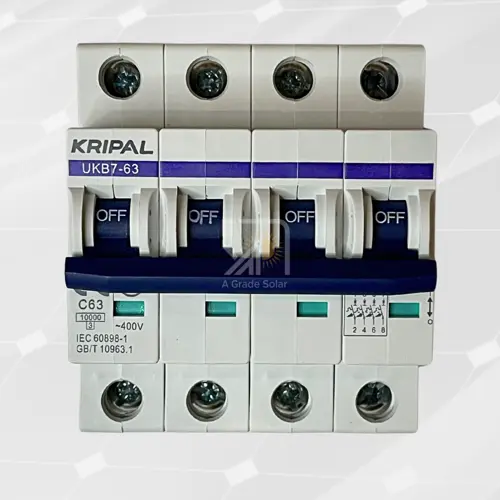 KRIPAL - AC MCB 4 Pole - Miniature Circuit Breaker