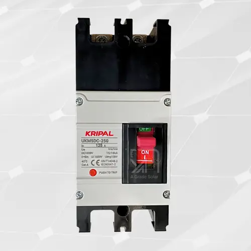 KRIPAL - DC Moulded Case Circuit Breaker (MCCB) 250 Ampere Heavy - UKM5DC250
