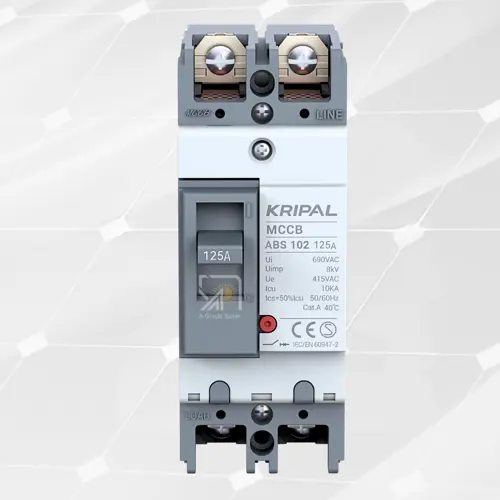 KRIPAL - AC Moulded Case Circuit Breakers (MCCB) 125AMP (2Pole)