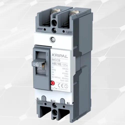 KRIPAL - AC Moulded Case Circuit Breakers (MCCB) 125AMP (2Pole)