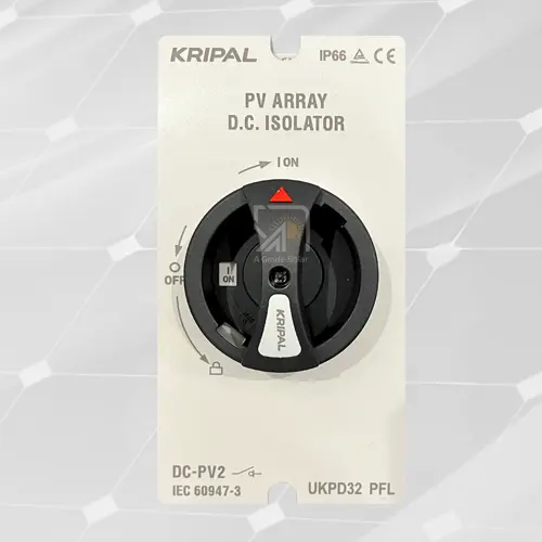 KRIPAL DC Isolator - UKPD32 Photovoltaic DC Isolator