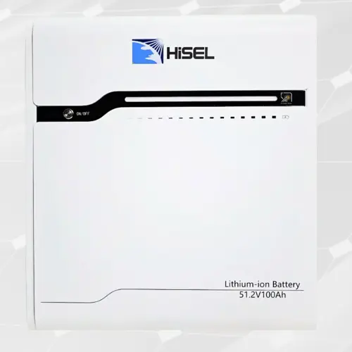 HiSEL 5kWh Lithium Battery | 51.2V 100Ah Wall Mounted LiFePO4 Battery