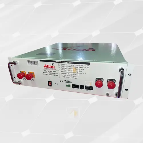 ATLAS LVI-5.0 Lithium Ion LiFe PO4 Battery (51.2VDC 100AH 5120WH)