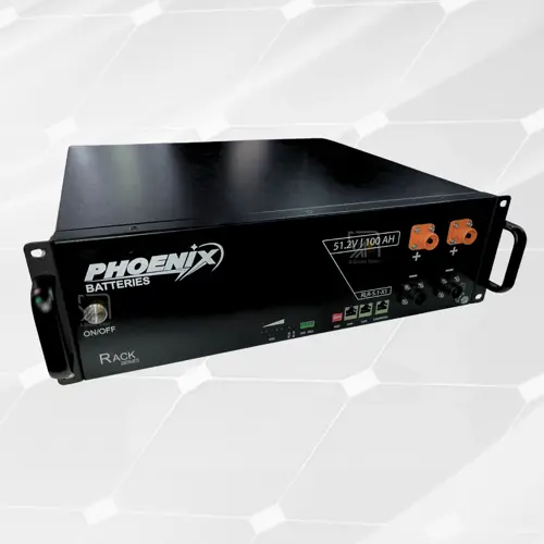 Phoenix Batteries "Rack Series" 51.2V / 100 AH Model (RLR-5.1-X1) - LiFePO4 battery