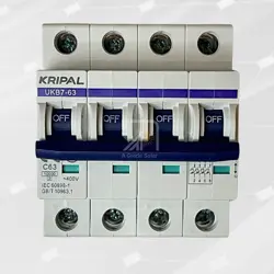 KRIPAL - AC MCB 4 Pole - Miniature Circuit Breaker