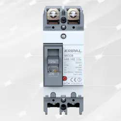 KRIPAL - AC Moulded Case Circuit Breakers (MCCB) 125AMP (2Pole)