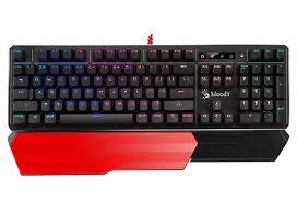  B975 Bloody Keyboard-Light Strike RGB Animation Mechanical Gaming Keyboard - Orange Libra Switch