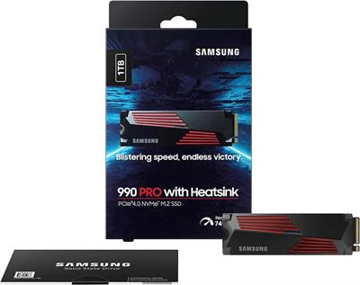 Samsung 1TB 990 PRO NVMe With HeatSink