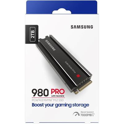Samsung 2TB 980 PRO NVMe M.2 SSD With Heatsink