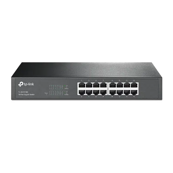 TP-Link TL-SG1016D 16-Port Gigabit Desktop/Rackmount Switch