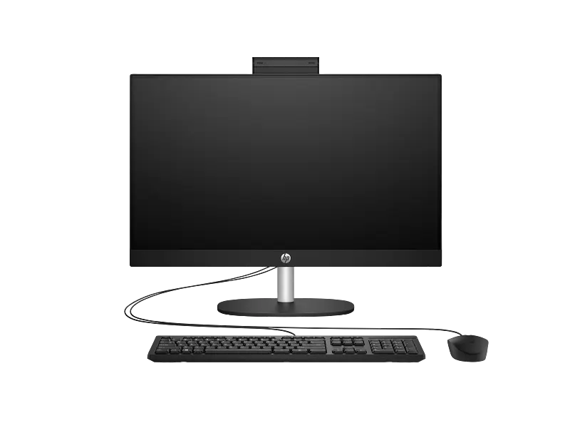 HP AIO 24-CR0308NH Intel Core i5 13th Gen 8GB 512GB SSD 23.8" FHD Display DOS Jet Black - 1 Year Warranty