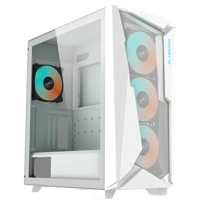 GIGABYTE GB-C301GW Type-C Glass Case - White