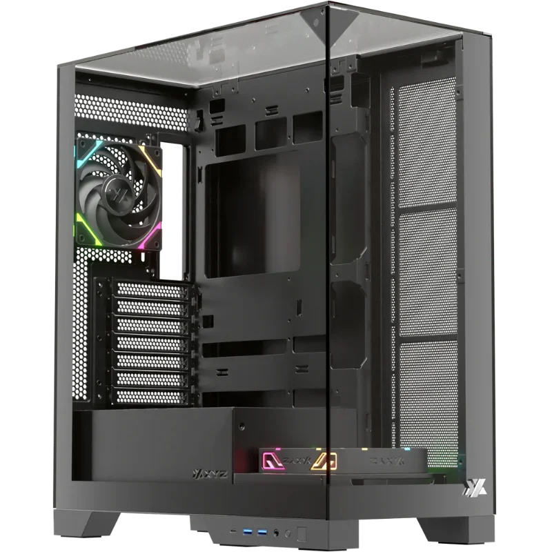 XYZ Trifecta ARGB Gaming Case - Black 