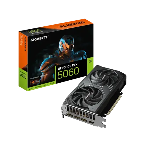 Gigabyte GeForce RTX 5060 128Bit Windforce Max OC 8GB GDDR7