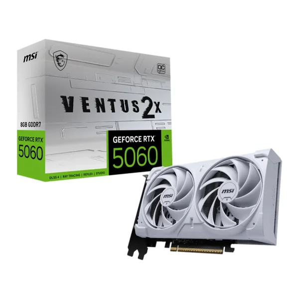 MSI GeForce RTX 5060 Ventus 2X 8GB OC White 
