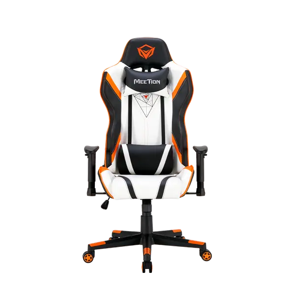 Meetion CHR15 E-Sport Gaming Chair - Black+White+Orange