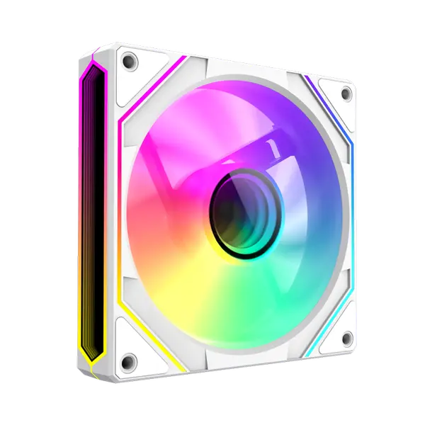 GameMax FN12A-S8I-RW Reverse 120mm ARGB Fan - White