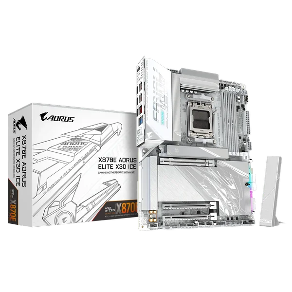 Gigabyte X870E AORUS ELITE X3D ICE