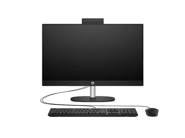 HP AIO 24-CR0308NH Intel Core i5 13th Gen 8GB 512GB SSD 23.8" FHD Display DOS Jet Black - 1 Year Warranty