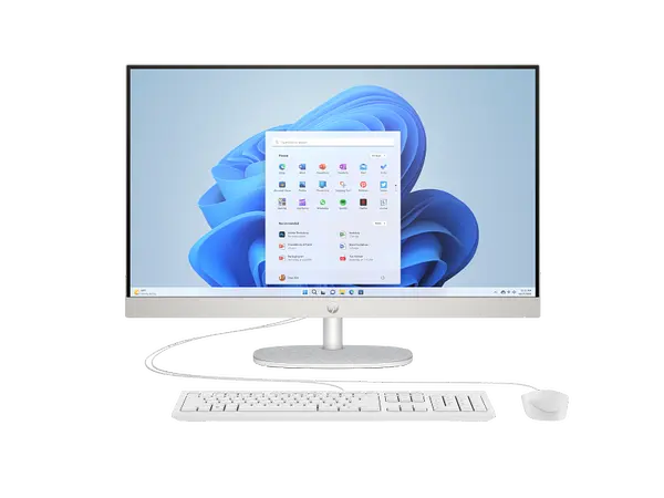HP AIO 27-CR0075D Intel Core i7 13th Gen 16GB 512GB SSD 27" FHD IPS Touchscreen Display Win11 Home Shell White - 1 Year Warranty