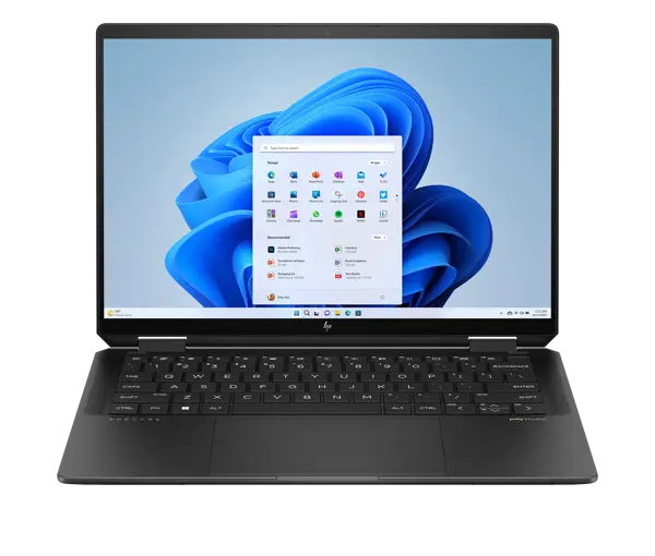 HP Spectre 14-EU0097NR Intel Core Ultra 7 155H 16GB 1TB 14" 3K OLED x360 Touch Backlit KB FPR Win11 Black