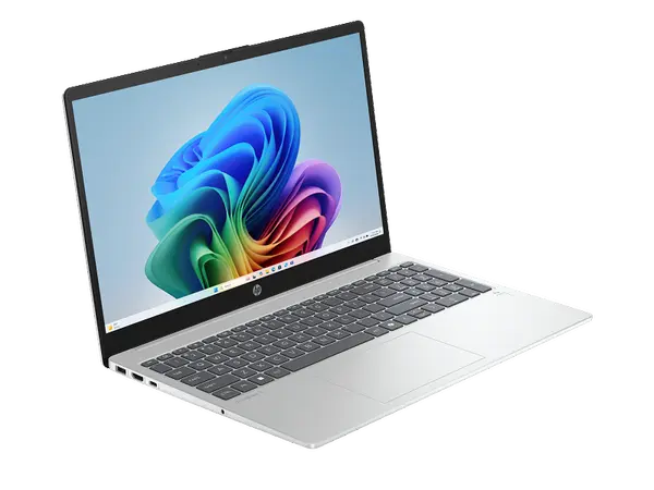 HP OmniBook 3 NGAI 15 - FN0113 AMD Ryzen AI 5 340 Hexa 16GB 512GB SSD 15.6" FHD IPS Display AMD Radeon 840M Graphics Backlit KB Windows 11 Glacier Silver 
